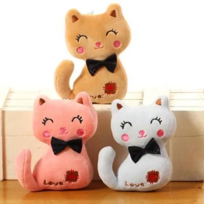 1.Kalite Peluş Kedi Anahtarlık 