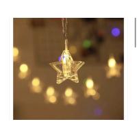 10 lu 2 metre yıldız mandal led ışık