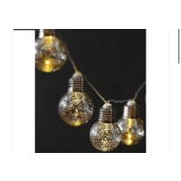 10 lu 3 d gri ampul led ışık