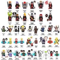 12 başrol figürleri demon slayer ve uzumaki naruto lego