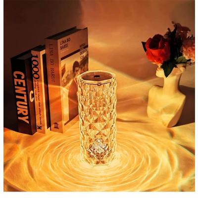 3 d diamond kristal masa lambası 
