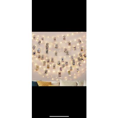 5 metre mandallı led ışık dizesi 