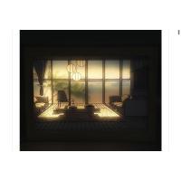 Ahşap led ışıklı 3 d pano 