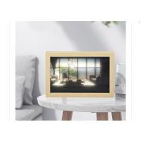 Ahşap led ışıklı 3 d pano 