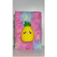 Ananas squishy peluş defter