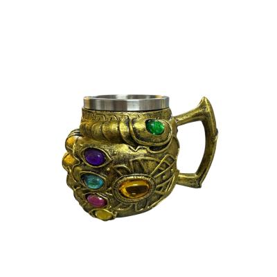Avengers Infinity War Thanos Infinity Gauntlet Eldiven Çelik Kupa