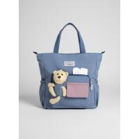 Ayıcıklı yüksek kapasite kol çantası