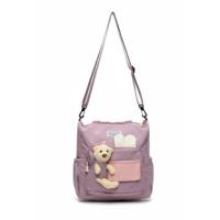 Ayıcıklı yüksek kapasite kol çantası