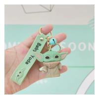 Baby yoda silikon anahtarlık
