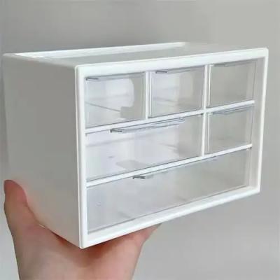 Beyaz çekmeceli organizer 