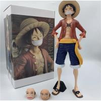 Büyük boy one piece monkey d lufy figürü