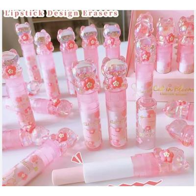 Cat in bloom ruj şekil silgi 