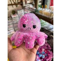 Çift taraflı ahtapot büyük boy peluş anahtarlık 