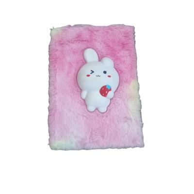 Çilekli tavşan peluş squishy 