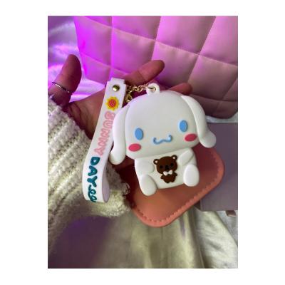 Cinnamonroll ayıcıklı cüzdan anahtarlık 