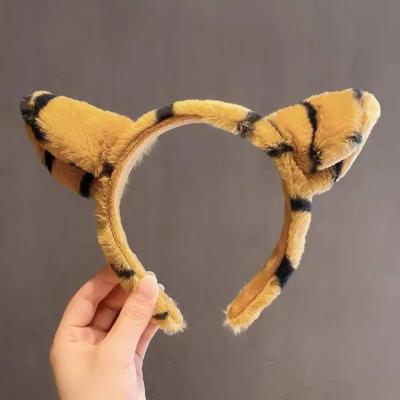 Cosplay moda lüx peluş taç kafa bandı 