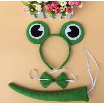 Cosplay parti taç-papyon-kuyruk aksesuar seti