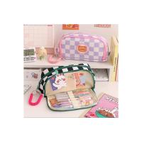 Damalı kawaii kalem kutu