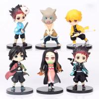 Demon slayer kimetsu no yaiba figür seti 