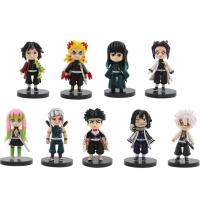 Demon slayer kimetsu no yaiba figür seti 