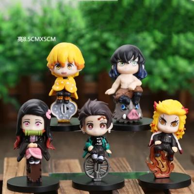 Demon slayer kimetsu no yaiba figür seti 