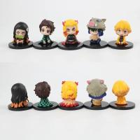 Demon slayer kimetsu no yaiba figür seti 