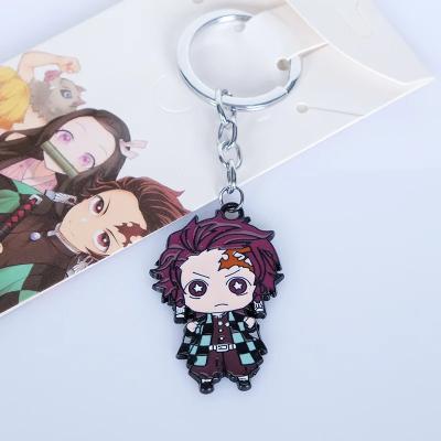 Demon slayer tanjiro kamado metal anahtarlık