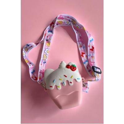 Dondurma kitty silikon çanta 