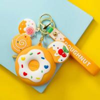 Donut Mickey şekil cüzdan anahtarlık 