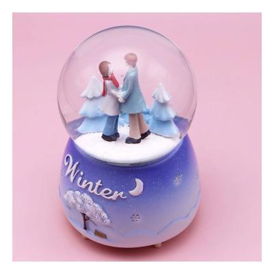 El ele kar küresi büyük boy