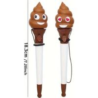 Fırlayan poo squishy kalem