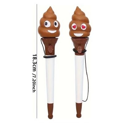 Fırlayan poo squishy kalem