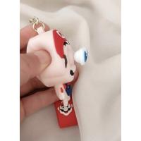 Gözleri fırlayan Mario anahtarlık 