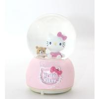 Hellokitty ayıcık oturan kar küresi