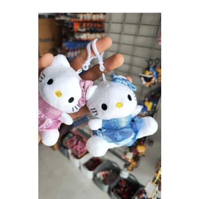 Hellokitty parıltılı elbise anahtarlık
