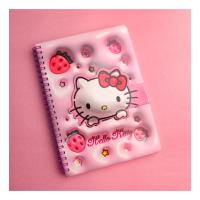 Hellokitty sert kapak mıknatıslı defter
