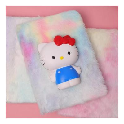 Hellokitty squishy peluş defter 