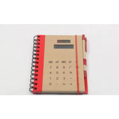 Hesap makineli & kalemli not defteri