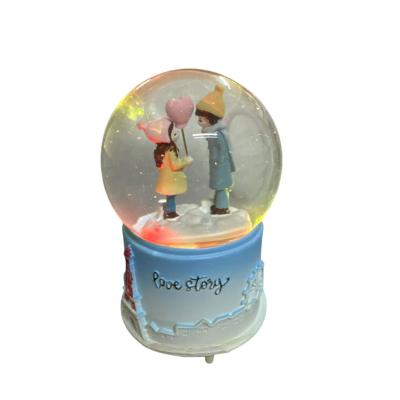 Kalpli balon çift kar küresi büyük boy 