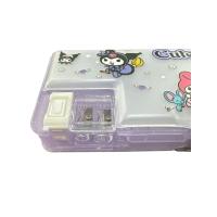 Kawai Sanrio Kuromi Kalemtıraşlı Kalemlik Kalem Kutusu 24lü