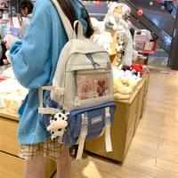 Kawaii ayıcık çok bölmeli sırt çantası 