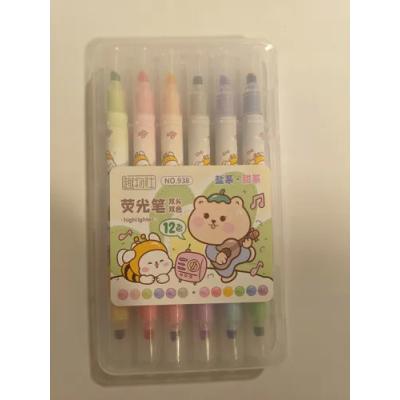 Kawaii ayıcık fosforlu kalem