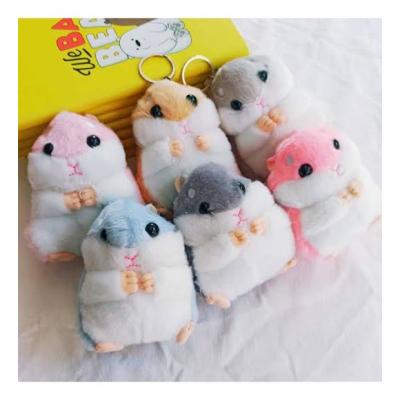 Kawaii hamster peluş anahtarlık