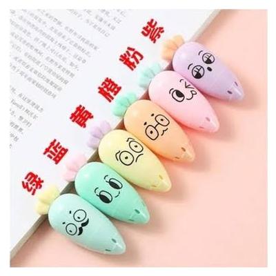 Kawaii havuç fosforlu kalem