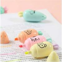 Kawaii havuç fosforlu kalem