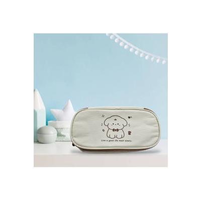 Kawaii krem rengi kalem kutu