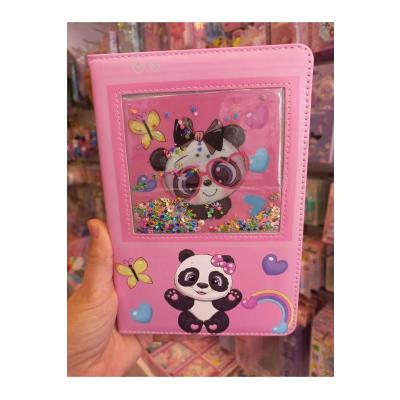Kawaii panda süslemeli not defteri