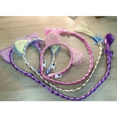 Kedi kulak elsa saç taç