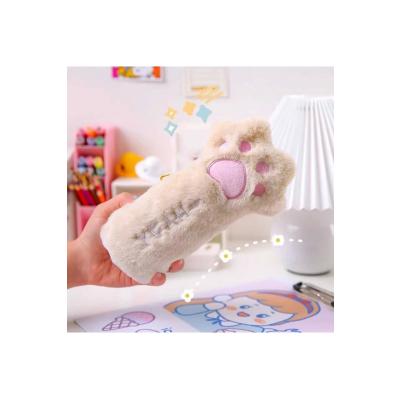 Kedi Pati peluş kalem kutu