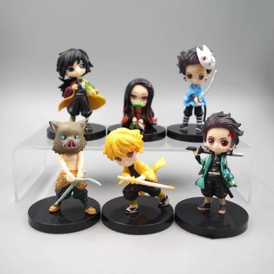 Kimetsı no yaiba figür seti demon slayer 